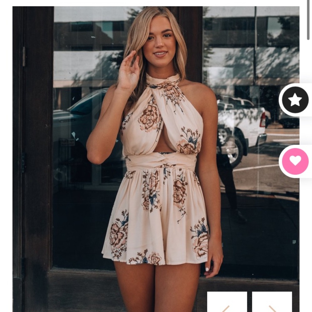 Floral Romper